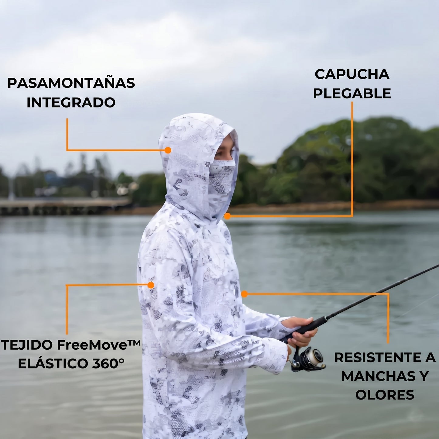 RayFits™ SunShield Hoodie Airflow